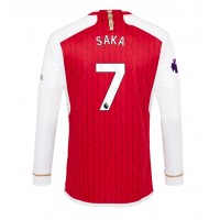Echipament fotbal Arsenal Bukayo Saka #7 Tricou Acasa 2023-24 maneca lunga
